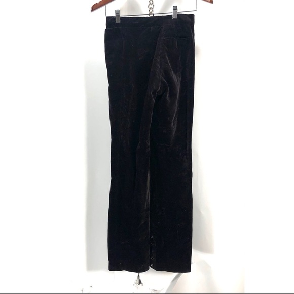 Yves Saint Laurent Pants - COPY - Yves saint Laurent dark purple velvet pants sz 36